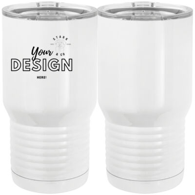 Your Design Here - 20 oz. Tall Stainless Steel Vacuum Insulated Tumbler White Thumbnail
