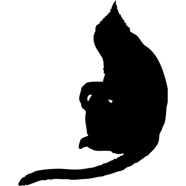 Monkey Silhouette 9 Thumbnail