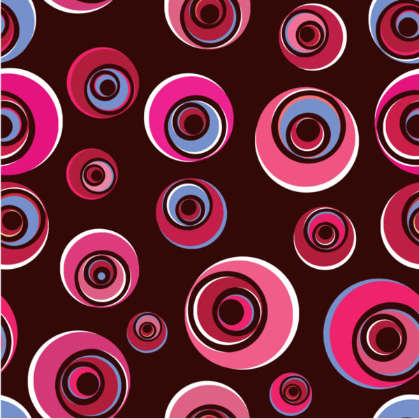 Groovy Circle Background 15 Thumbnail