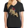 Ladies Core Cotton V-Neck Tee Thumbnail