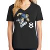 Ladies Core Cotton V-Neck Tee Thumbnail