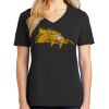 Ladies Core Cotton V-Neck Tee Thumbnail