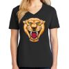 Ladies Core Cotton V-Neck Tee Thumbnail