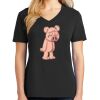 Ladies Core Cotton V-Neck Tee Thumbnail