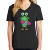 Ladies Core Cotton V-Neck Tee Thumbnail
