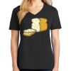 Ladies Core Cotton V-Neck Tee Thumbnail