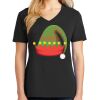 Ladies Core Cotton V-Neck Tee Thumbnail