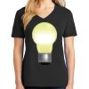 Ladies Core Cotton V-Neck Tee Thumbnail