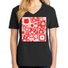 Ladies Core Cotton V-Neck Tee Thumbnail