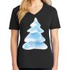 Ladies Core Cotton V-Neck Tee Thumbnail