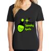 Ladies Core Cotton V-Neck Tee Thumbnail